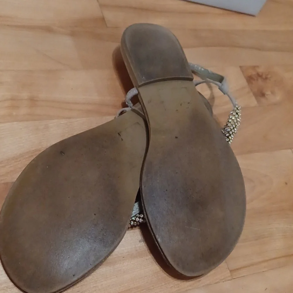 Steve Madden shiny sandals size 8 - Picture 5 of 6